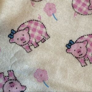 Reversible Oversized Piggy Bib Handcrafted in Vermont NEW